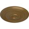 Ekena Millwork Reece Ceiling Medallion (Fits Canopies up to 6 3/4"), Hand-Painted Pale Gold, 21"OD x 1 1/4"P CM21REPAS - alternate 4